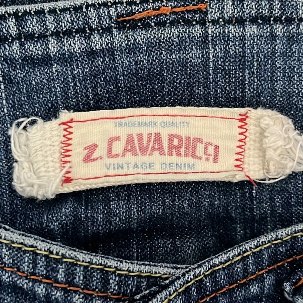 Z. Cavaricci vintage blue jeans size 9 (28 waist) rare find - Picture 8 of 14